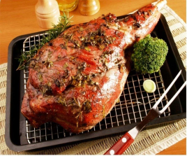 Pernil de cabrito